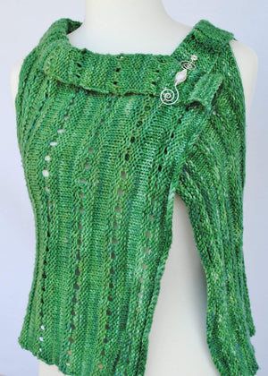 Pattern, Coastal Breezes Knit Vest Pattern PDF Download - Crafty Flutterby Creations