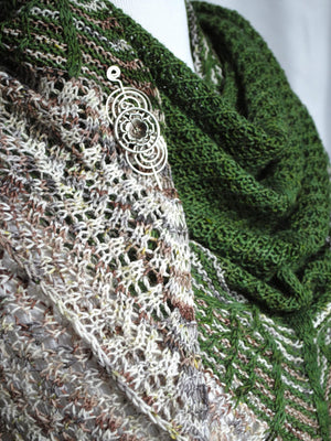 Pattern, Pendean Knit Shawl PDF Pattern Download - Crafty Flutterby Creations
