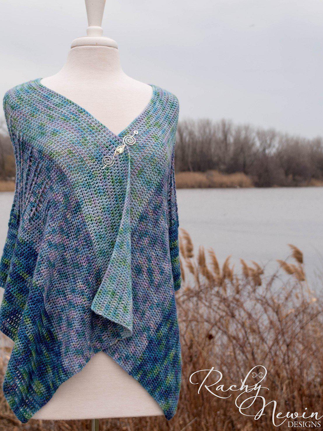 Featured Designer: Rachy Newin - Crochet Shawls and Wraps-Crafty Flutterby Creations