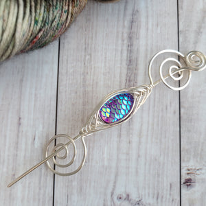 Fantasy Dragon Shawl Pin - Silver Noteworthy Limited Edition