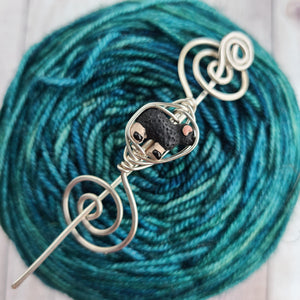 Black Sheep Shawl Pin - Mini Noteworthy Silver - 2020 Special Edition