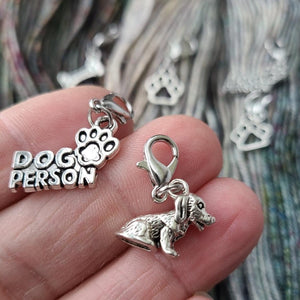 Dog Progress Keepers, Stitch Markers or Zipper Pulls - Limited Edition