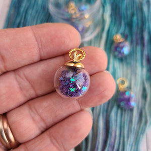 Purple Star Stitch Markers - Limited Edition-Useful Accessories-Crafty Flutterby Creations