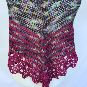 Twilight Stroll Crochet Shawl Pattern PDF Download-Pattern-Crafty Flutterby Creations