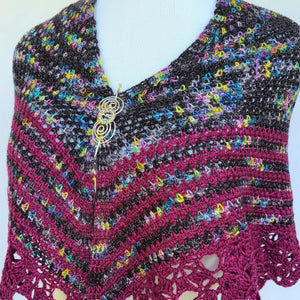 Twilight Stroll Crochet Shawl Pattern PDF Download-Pattern-Crafty Flutterby Creations