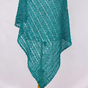 Ages Hence PDF Knitting Pattern Download Triangle Shawl-Pattern-Crafty Flutterby Creations