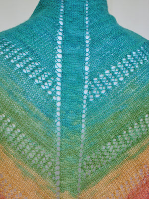 Pattern, Apparent Plot PDF Knitting Pattern Download Triangle Shawl - Crafty Flutterby Creations