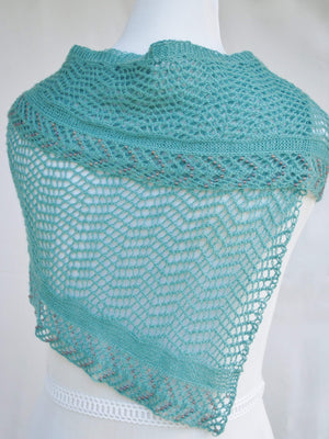 Pattern, Beadazzled Beaded Lace Shawl Knitting Pattern PDF Download - Crafty Flutterby Creations