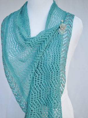 Pattern, Beadazzled Beaded Lace Shawl Knitting Pattern PDF Download - Crafty Flutterby Creations