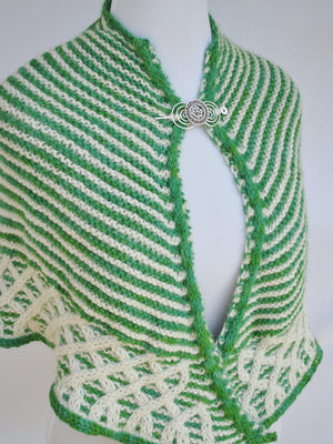 Pattern, Dunalastair Knit Shawl PDF Pattern Download - Crafty Flutterby Creations