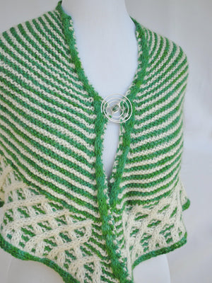 Pattern, Dunalastair Knit Shawl PDF Pattern Download - Crafty Flutterby Creations