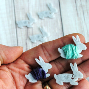 Useful Accessories, Bunny Hugs - End Minders for Knit and Crochet - Crafty Flutterby Creations