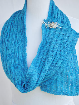 Pattern, Lavant Knit Scarf Pattern PDF - Crafty Flutterby Creations