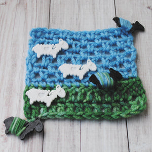 Useful Accessories, Suavest Sheep - End Minders for Knit and Crochet - Crafty Flutterby Creations