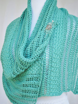 Pattern, Titchfield Knit Wrap Pattern PDF Downlaod - Crafty Flutterby Creations