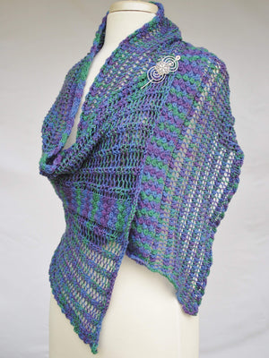 Pattern, Titchfield Knit Wrap Pattern PDF Downlaod - Crafty Flutterby Creations