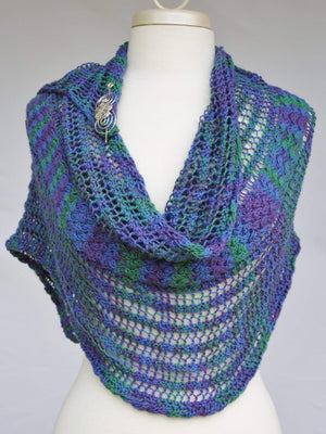 Pattern, Titchfield Knit Wrap Pattern PDF Downlaod - Crafty Flutterby Creations