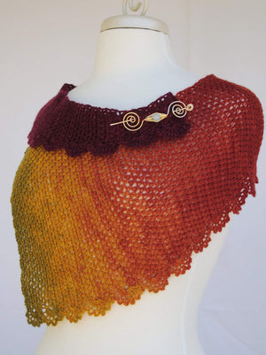 Pattern, Twisted Minstrel Crochet Shawl Pattern PDF Download - Crafty Flutterby Creations