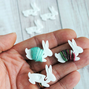Useful Accessories, Bunny Hugs - End Minders for Knit and Crochet - Crafty Flutterby Creations